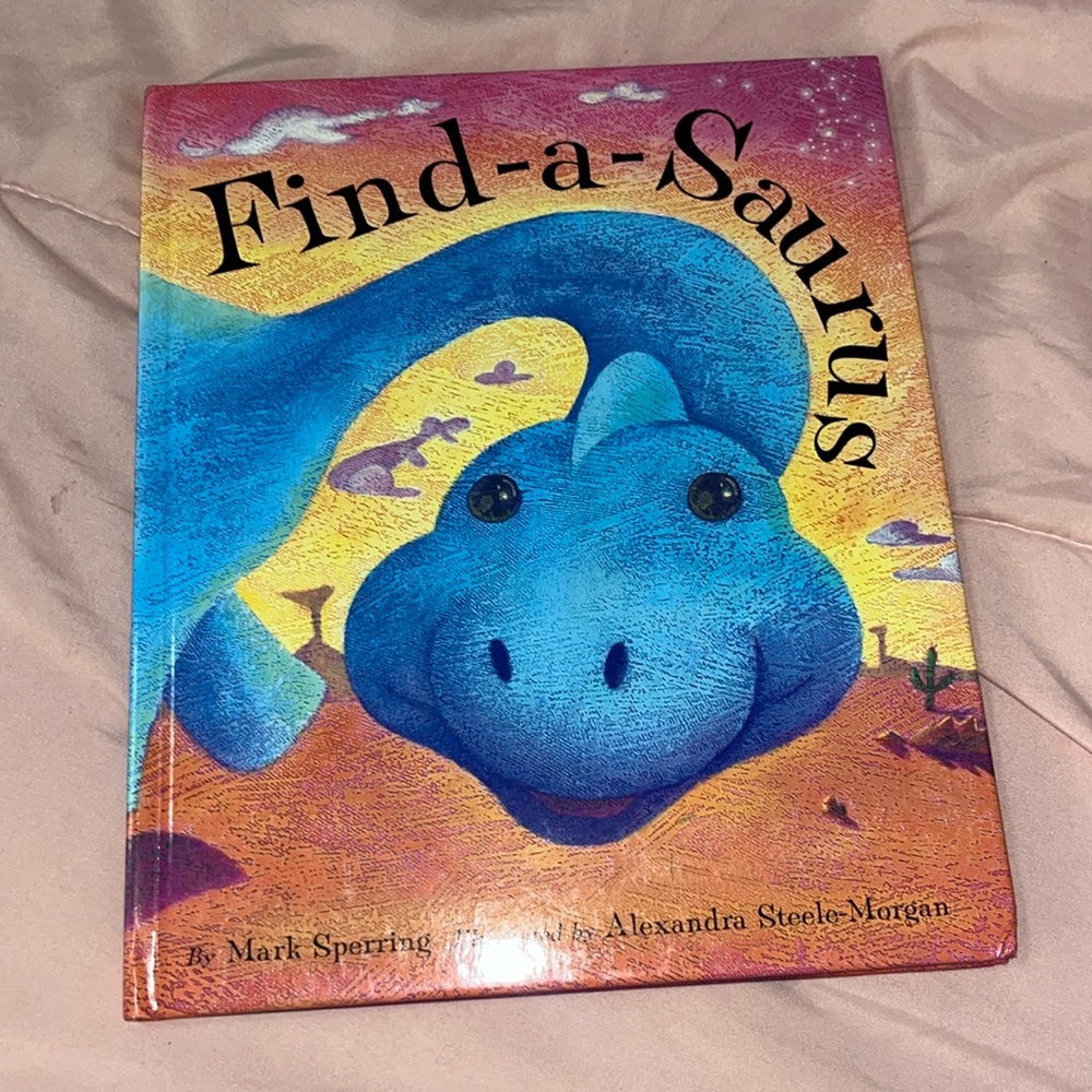 Find-a- Saurus children’s book